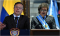 Gustavo Petro chicaneó a Javier Milei por la venta de carne de burro en medio del derrumbe del consumo